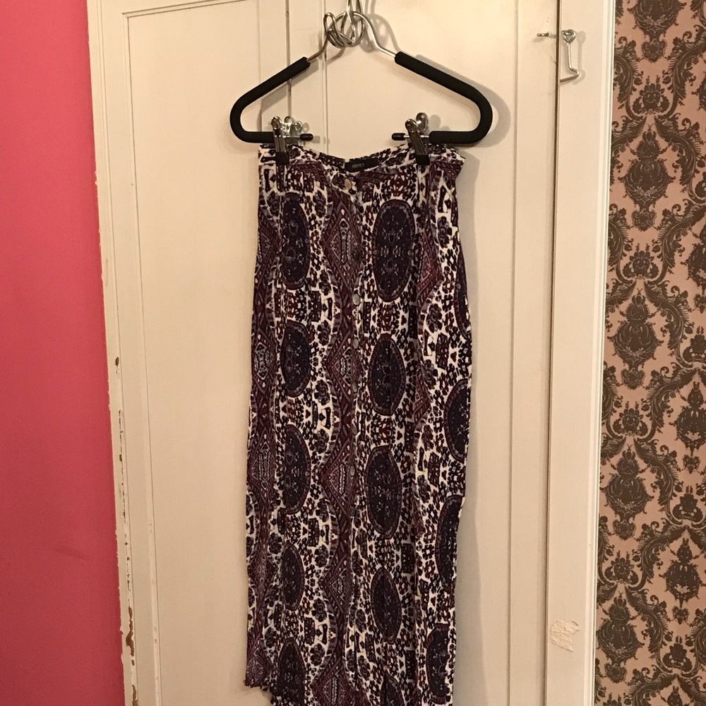 Forever 21 Paisley Print Mindi Skirt - Picture 10 of 12